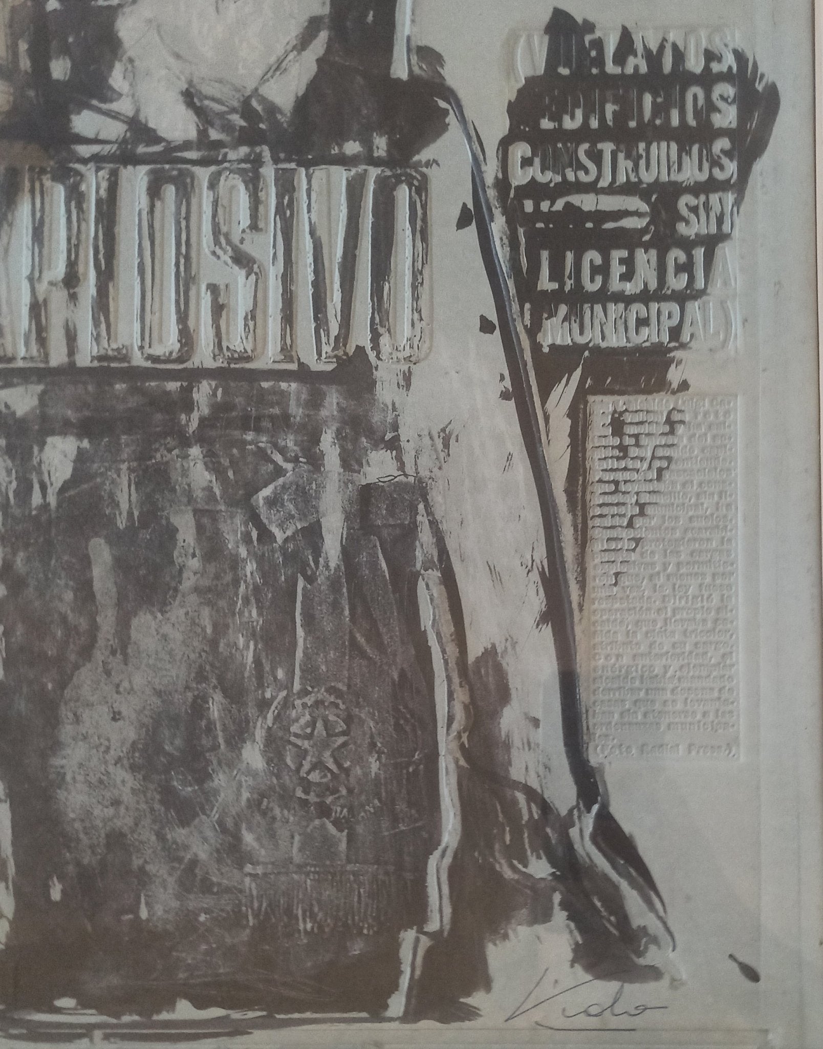 cuadro original de vendor Manuel Viola - Explosión arte contemporáneo en Gaudifond