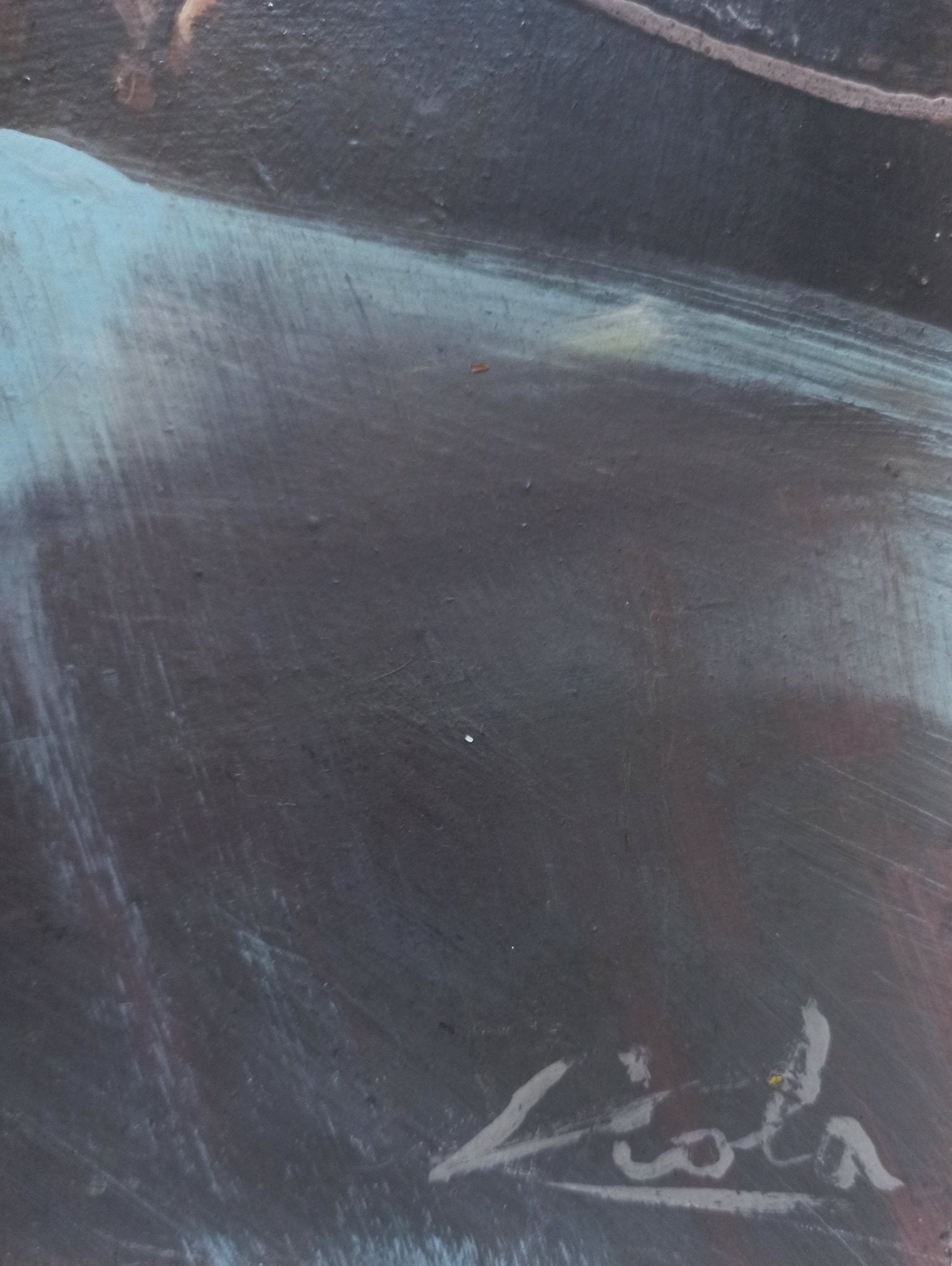 cuadro original de vendor Manuel Viola - Tela gris claro arte contemporáneo en Gaudifond