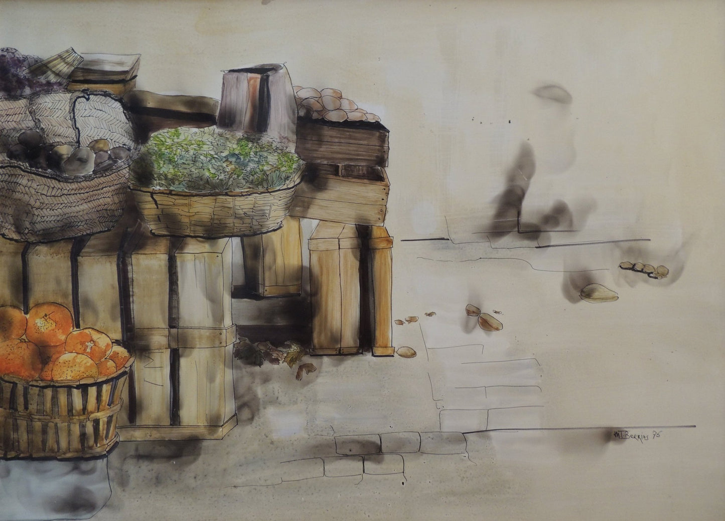 cuadro original de vendor María Teresa Berrios - Mercado arte contemporáneo en Gaudifond