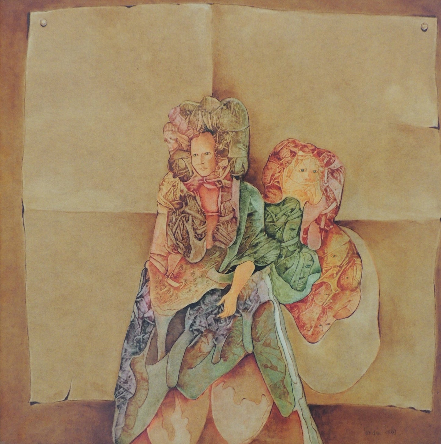 cuadro original de vendor Maruja Valdés Solis - El camino arte contemporáneo en Gaudifond