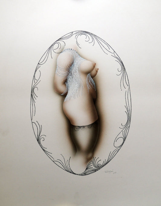 cuadro original de vendor Modesto Roldán - Nu arte contemporáneo en Gaudifond