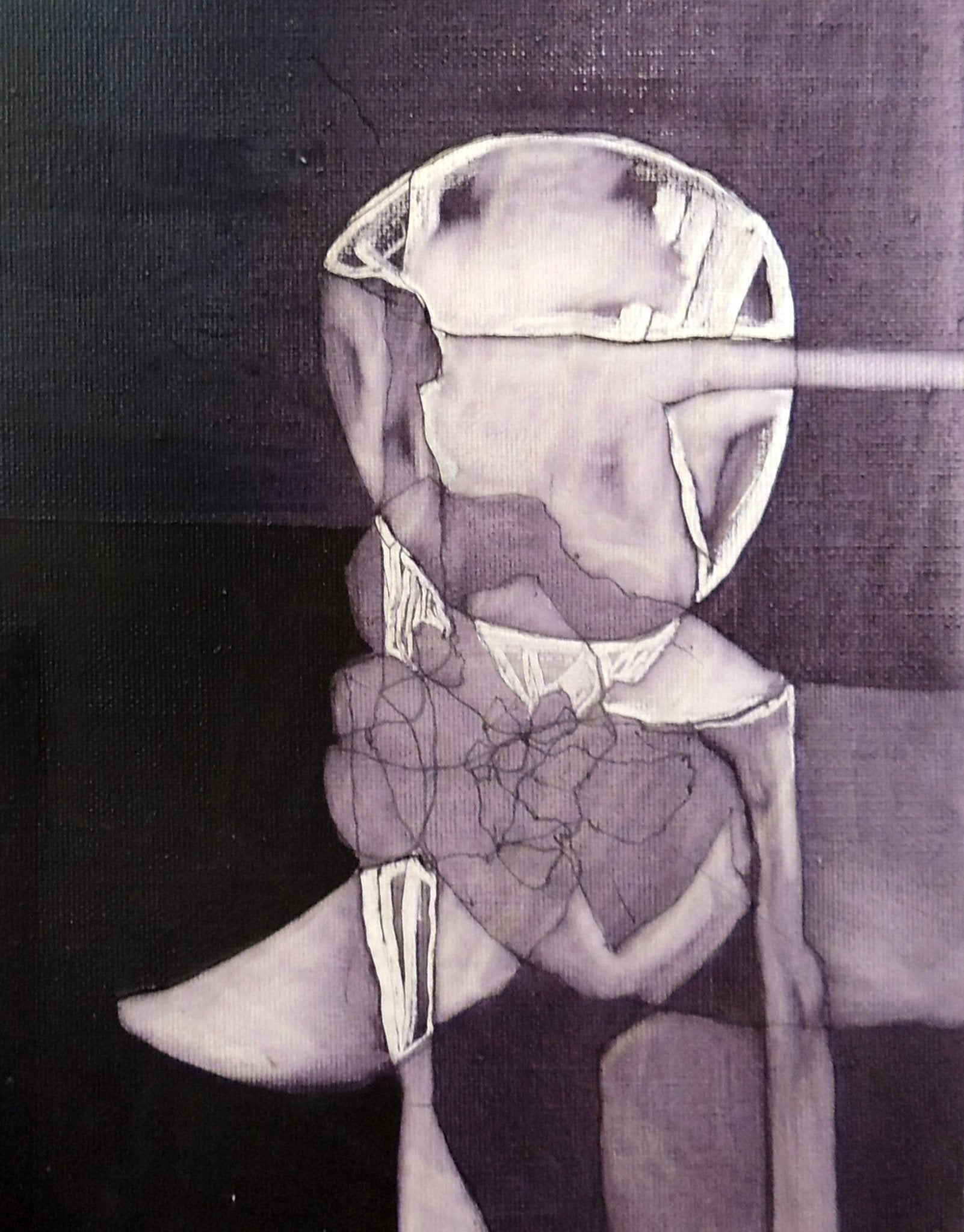 cuadro original de vendor Óscar César Mara - De la noche arte contemporáneo en Gaudifond