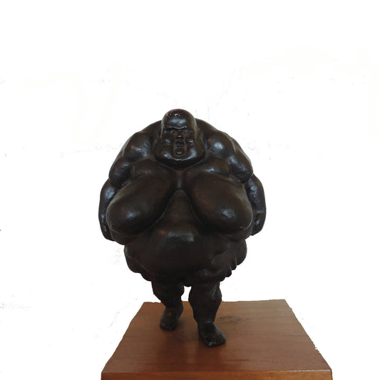 cuadro original de vendor Ramón Conde - Señora negra arte contemporáneo en Gaudifond