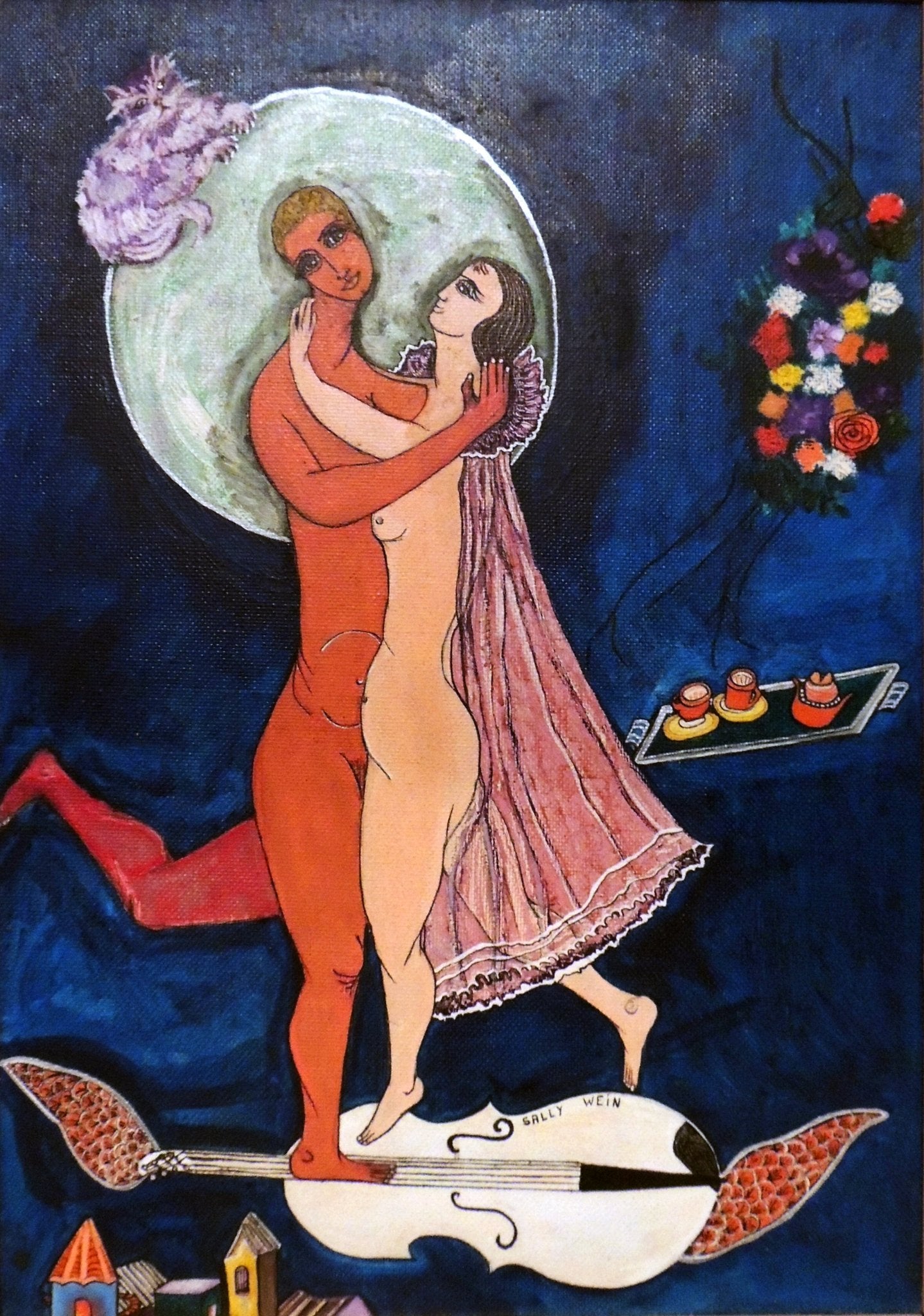 cuadro original de vendor Sally Weintraub - Nupcias arte contemporáneo en Gaudifond