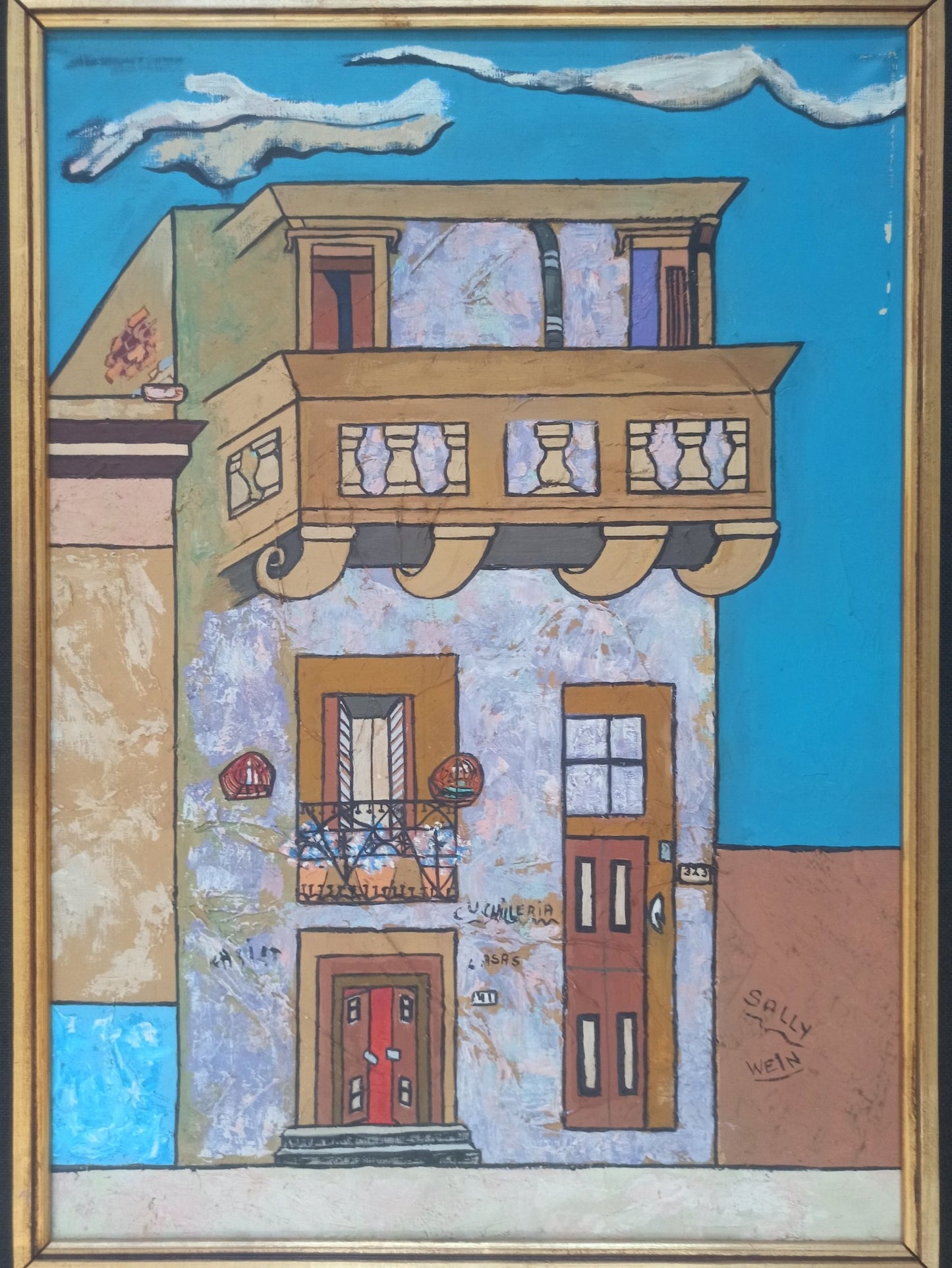 cuadro original de vendor Sally Weintraub - San Telmo arte contemporáneo en Gaudifond