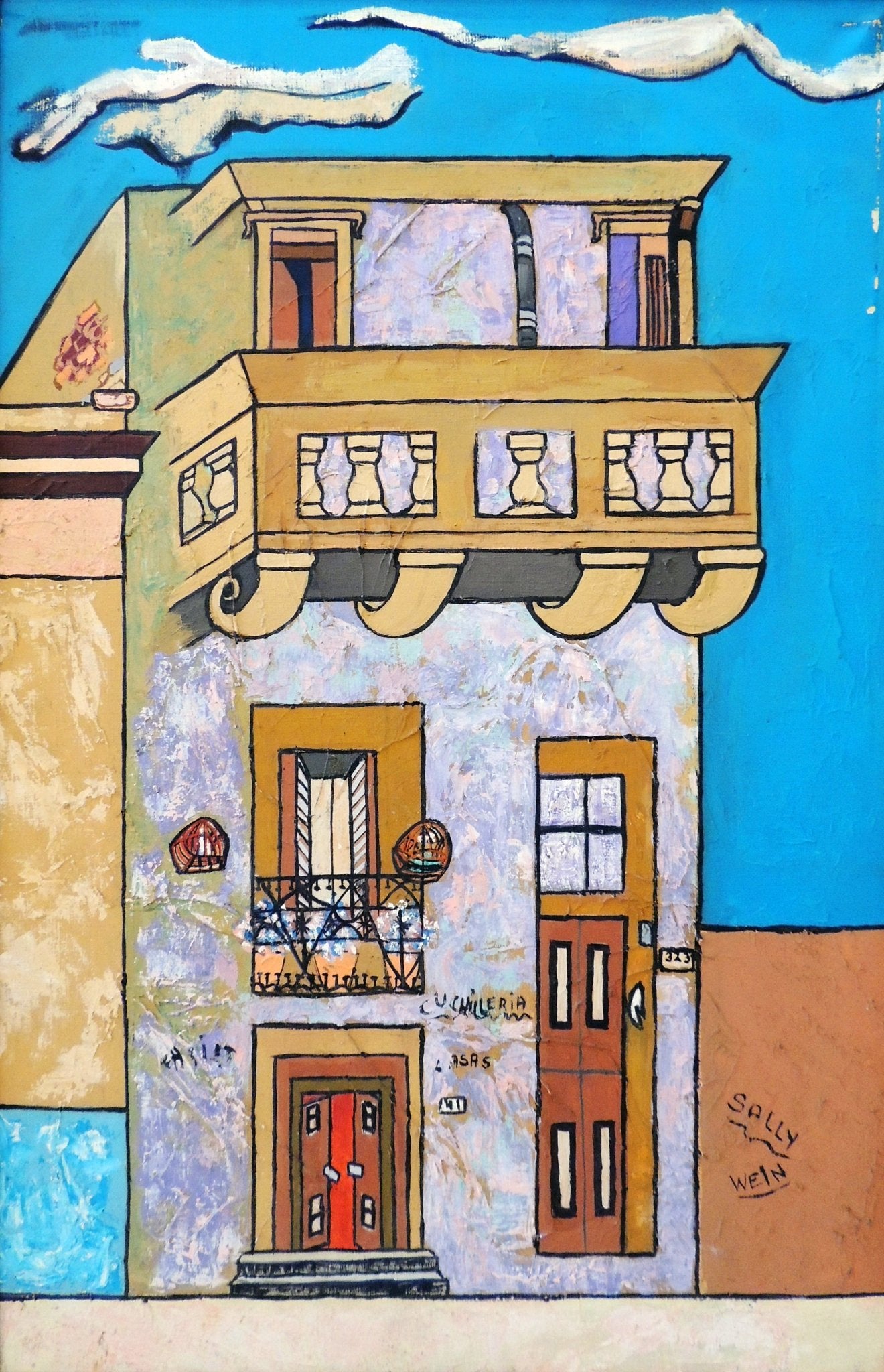 cuadro original de vendor Sally Weintraub - San Telmo arte contemporáneo en Gaudifond
