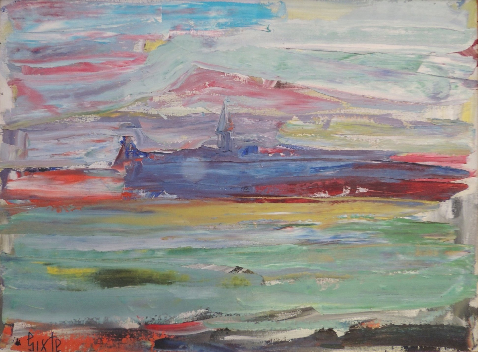 cuadro original de vendor Sixte Blasco - Paisatge arte contemporáneo en Gaudifond