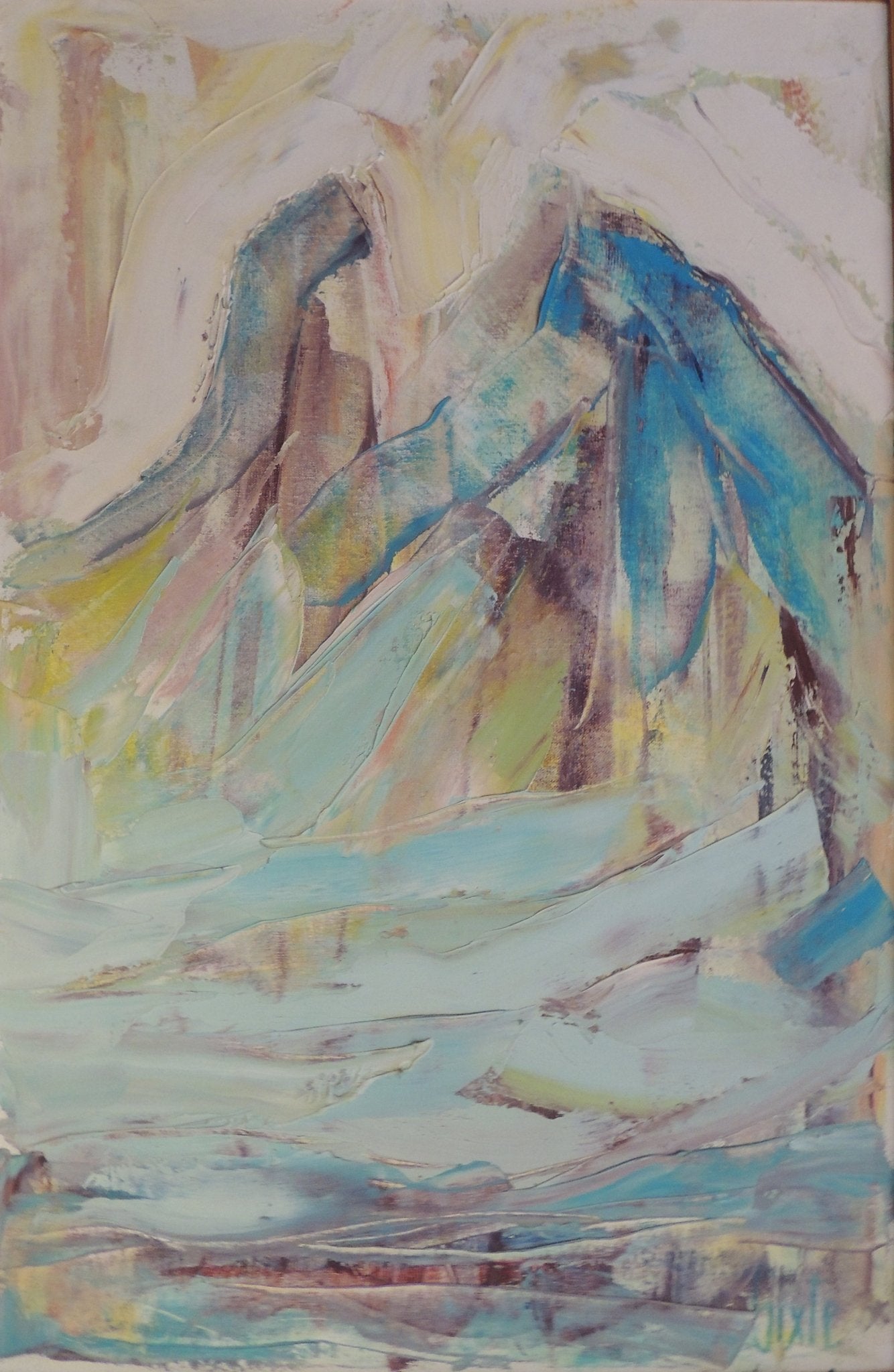 cuadro original de vendor Sixte Blasco - Pedraforca arte contemporáneo en Gaudifond