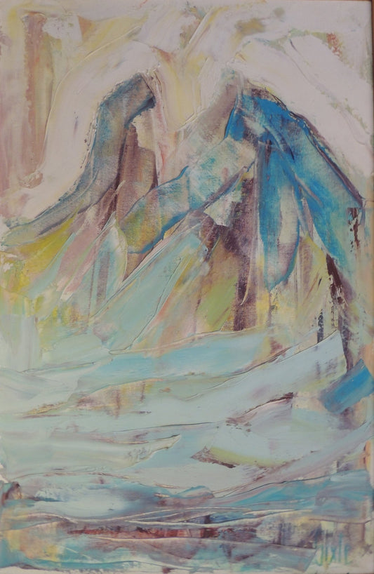 cuadro original de vendor Sixte Blasco - Pedraforca arte contemporáneo en Gaudifond