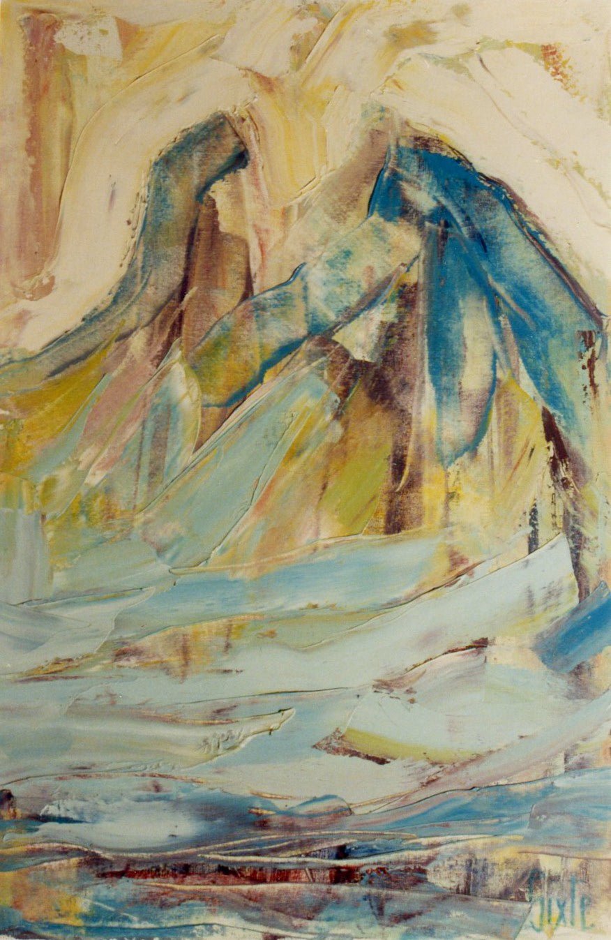 cuadro original de vendor Sixte Blasco - Pedraforca arte contemporáneo en Gaudifond