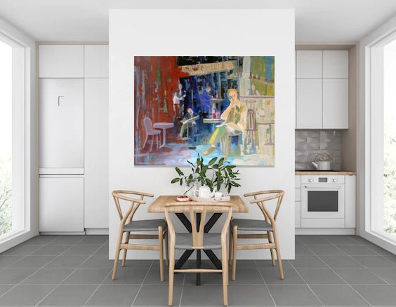 cuadro original de vendor Sonja Sananes - Casa Paeo arte contemporáneo en Gaudifond