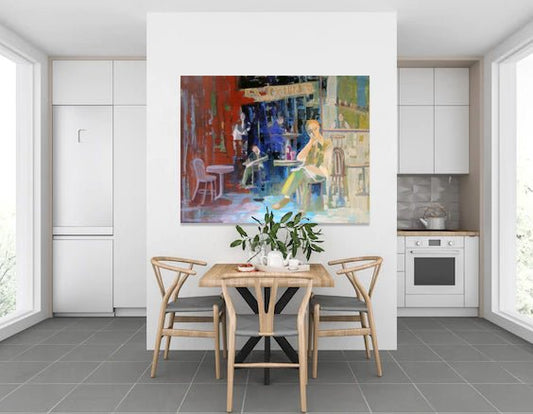 cuadro original de vendor Sonja Sananes - Casa Paeo arte contemporáneo en Gaudifond